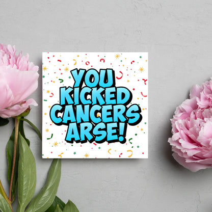 Card for Cancer Patients, End of Radiotherapy, End Of Chemotherapy, Well Done, End of Treatment, Recovery Card, Finished Treatment Card