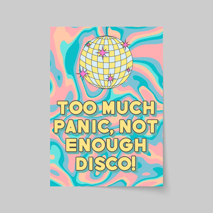 Panic At The Disco Inspired Poster, A4 Print, Fun Wall Art, Quirky Decor, Poster for Dorm, Song Lyrics