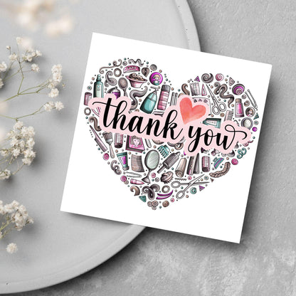 Thank You Hairdresser Card, Thankyou Hair Stylist, Appreciation Card