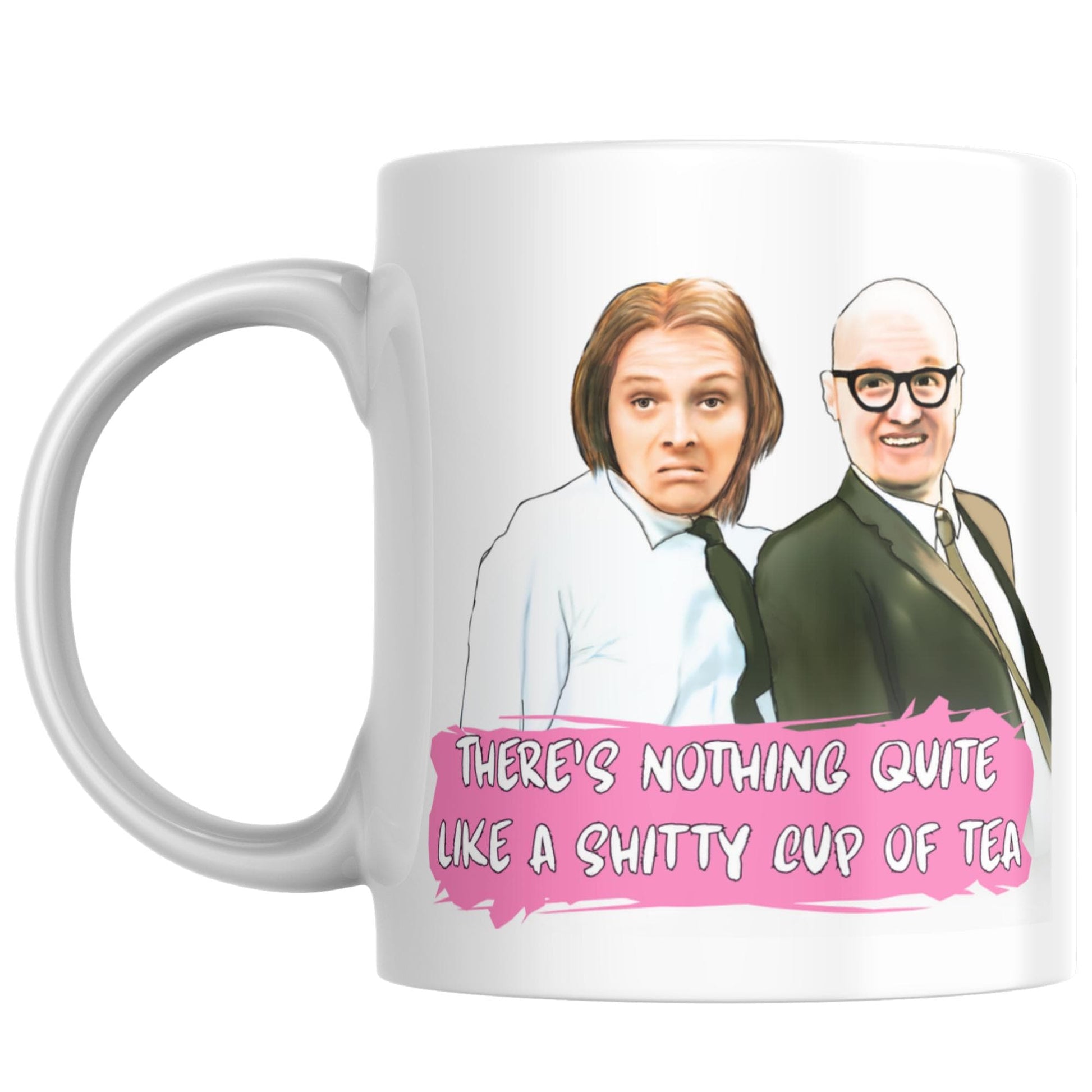 Bottom Mug, Eddie and Richie, UK Comedy, Gift For Friend, Rik Mayall Mug, Gift for Bottom Fan