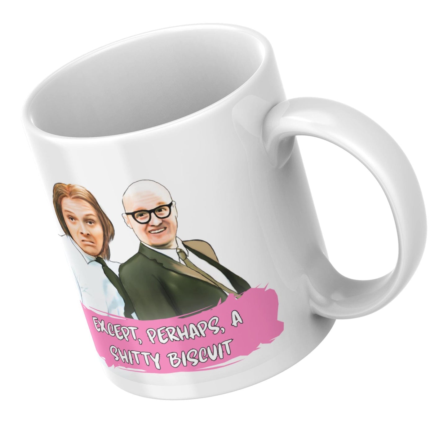 Bottom Mug, Eddie and Richie, UK Comedy, Gift For Friend, Rik Mayall Mug, Gift for Bottom Fan