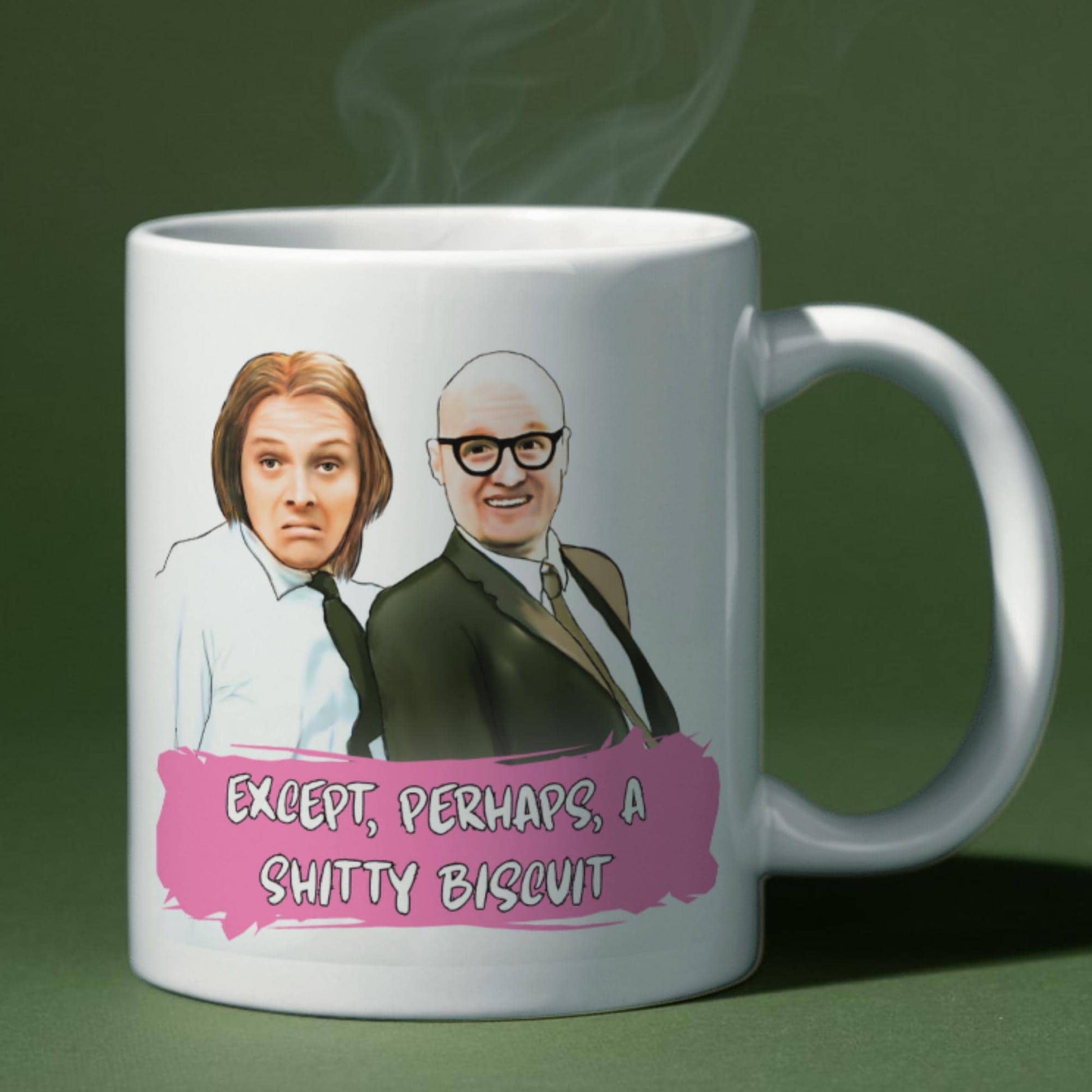Bottom Mug, Eddie and Richie, UK Comedy, Gift For Friend, Rik Mayall Mug, Gift for Bottom Fan