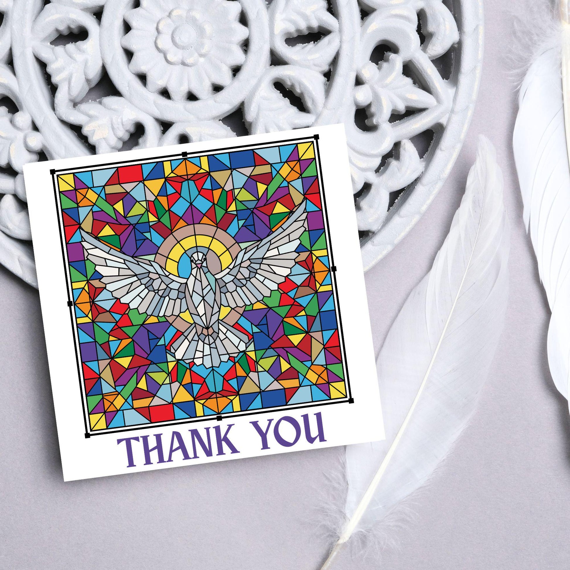 Thank You Card for Vicar, Card For Priest, Christian Thank You Card, Church Card, Wedding Ceremony Thanks, Funeral Thanks