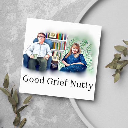 Gogglebox Birthday Card, Funny Giles and Mary Birthday Card, British Themed, UK TV Show