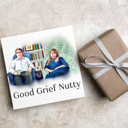 Gogglebox Birthday Card, Funny Giles and Mary Birthday Card, British Themed, UK TV Show