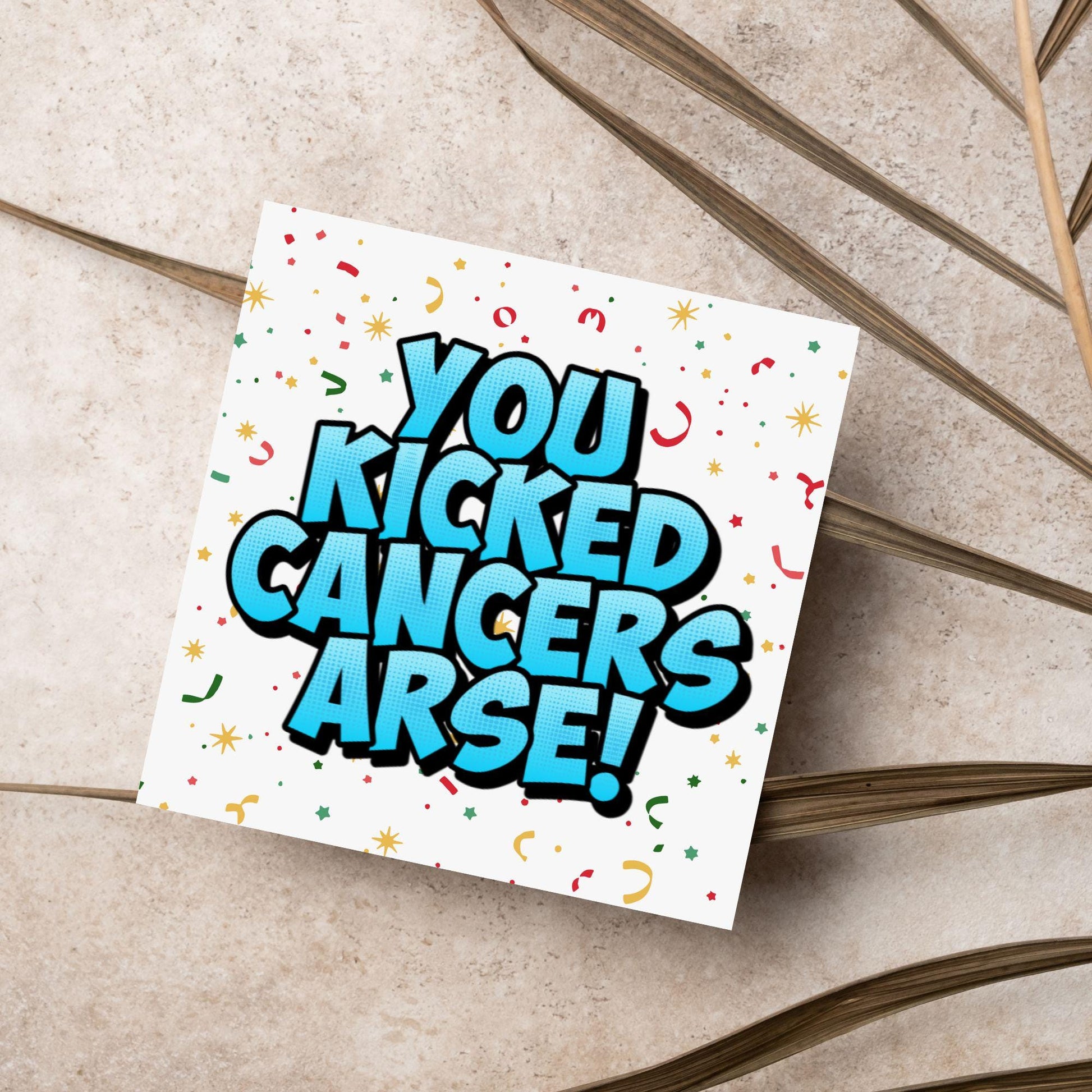 Card for Cancer Patients, End of Radiotherapy, End Of Chemotherapy, Well Done, End of Treatment, Recovery Card, Finished Treatment Card
