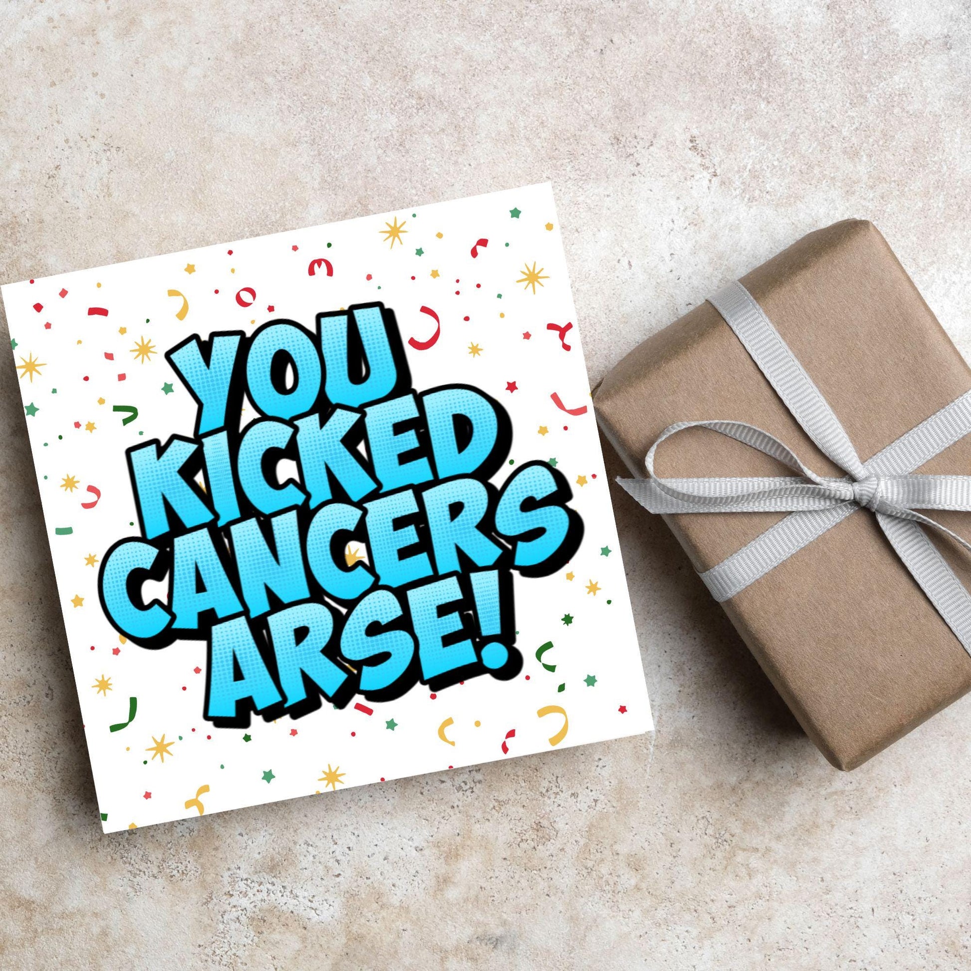 Card for Cancer Patients, End of Radiotherapy, End Of Chemotherapy, Well Done, End of Treatment, Recovery Card, Finished Treatment Card