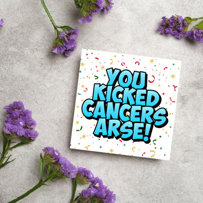 Card for Cancer Patients, End of Radiotherapy, End Of Chemotherapy, Well Done, End of Treatment, Recovery Card, Finished Treatment Card