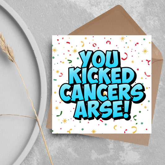 Card for Cancer Patients, End of Radiotherapy, End Of Chemotherapy, Well Done, End of Treatment, Recovery Card, Finished Treatment Card