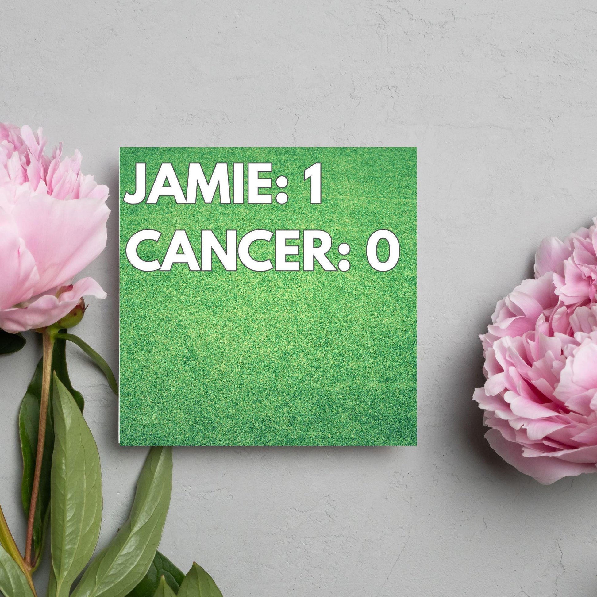 Personalised Card for Cancer Patients, Football Themed End of Radiotherapy, End Of Chemotherapy, Well Done, End of Treatment, Recovery Card