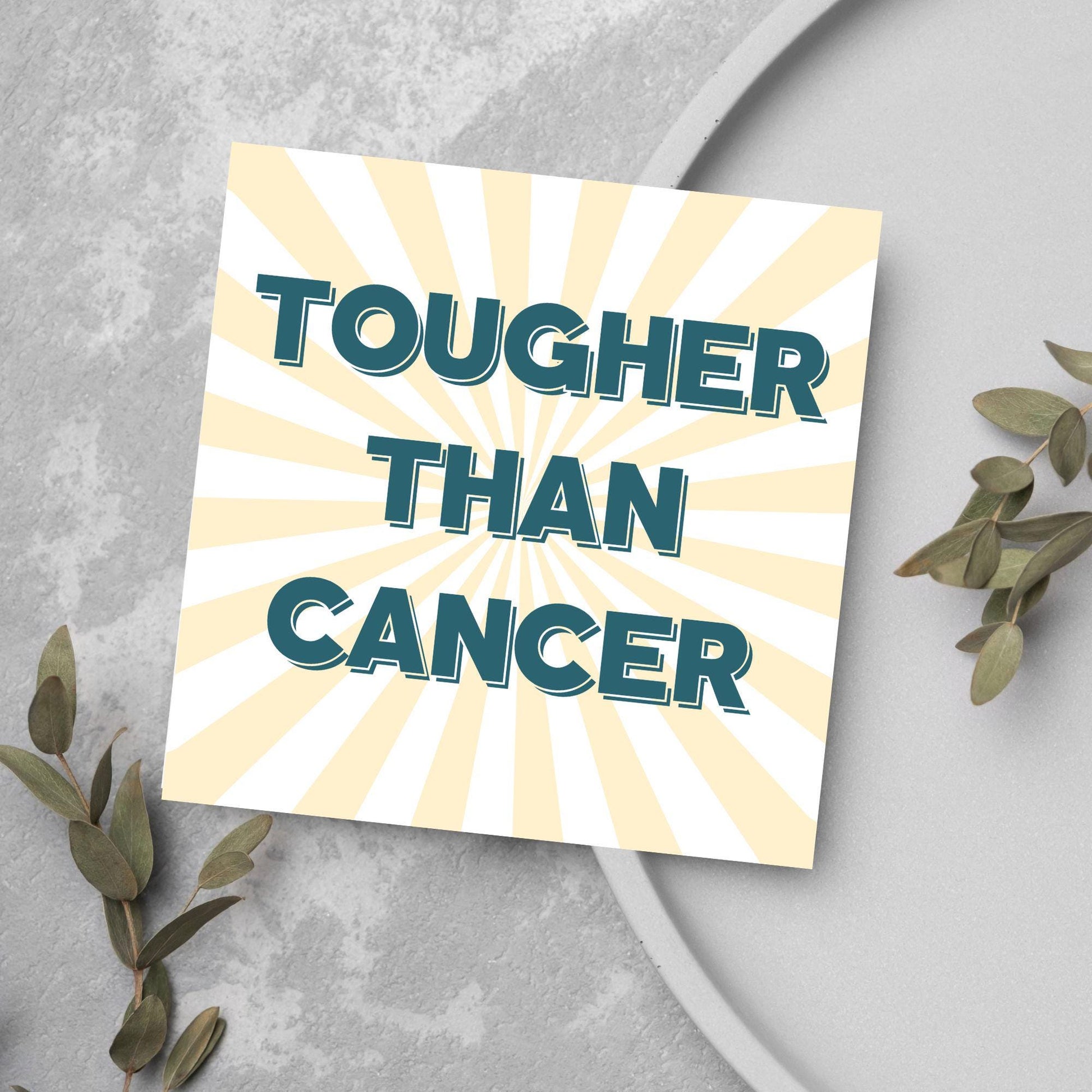 Card for Cancer Patients, End of Radiotherapy, End Of Chemotherapy, Well Done, End of Treatment, Recovery Card, Finished Treatment Card