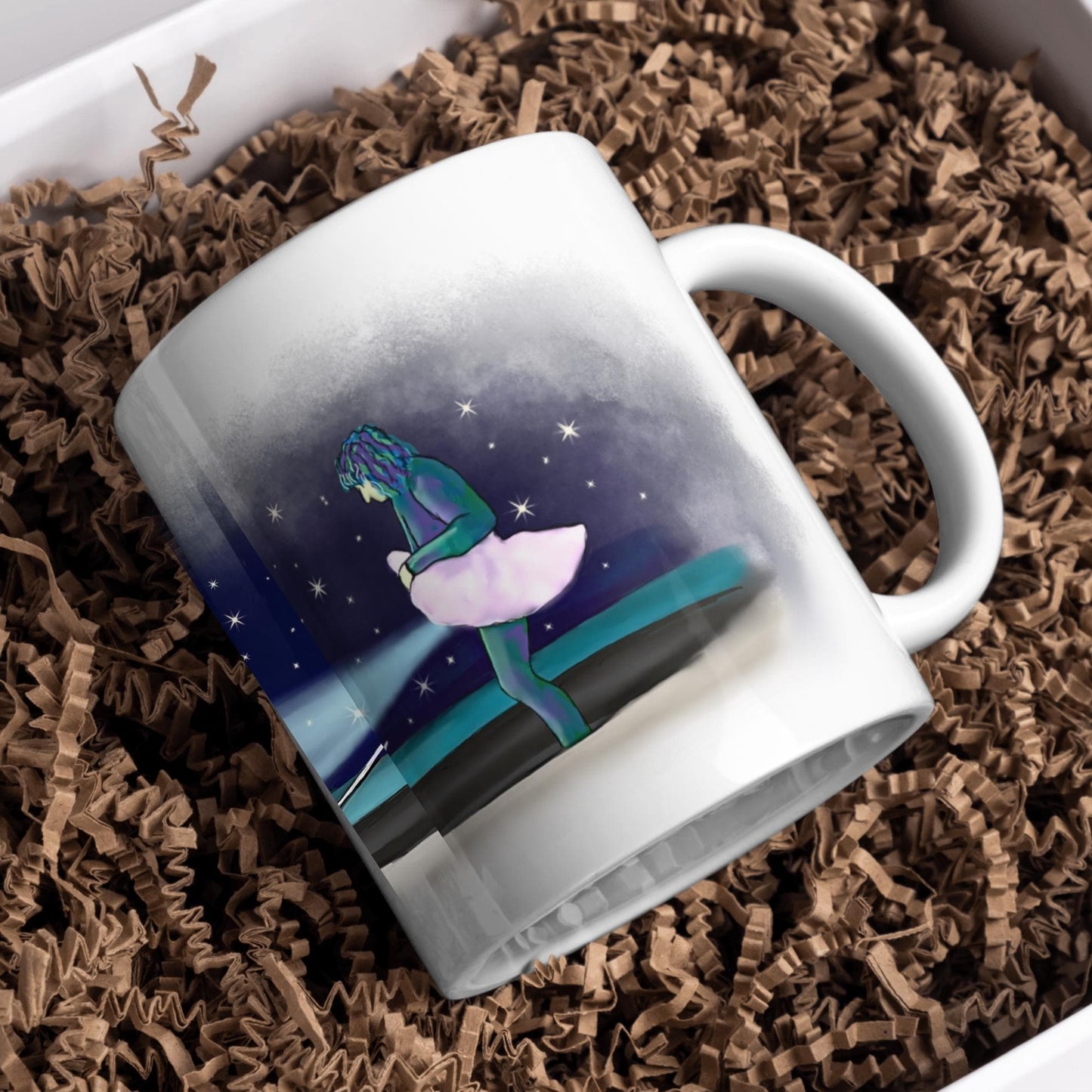 The Mighty Boosh Mug, Old Gregg Mangina Mug, Noel Fielding, Surreal TV, Birthday Gift For Boosh Fan