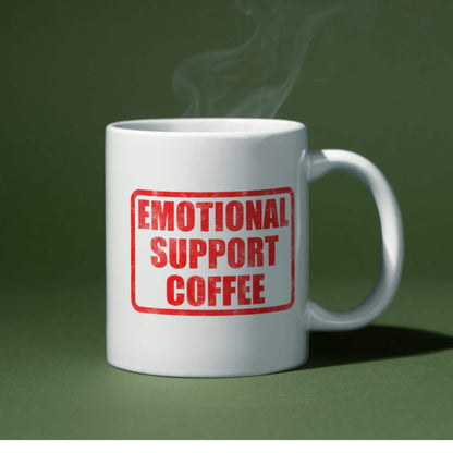 Office Mug, Funny Gift, Gift for Colleague, Emotional Support Mug, Mug for Coffee Lover