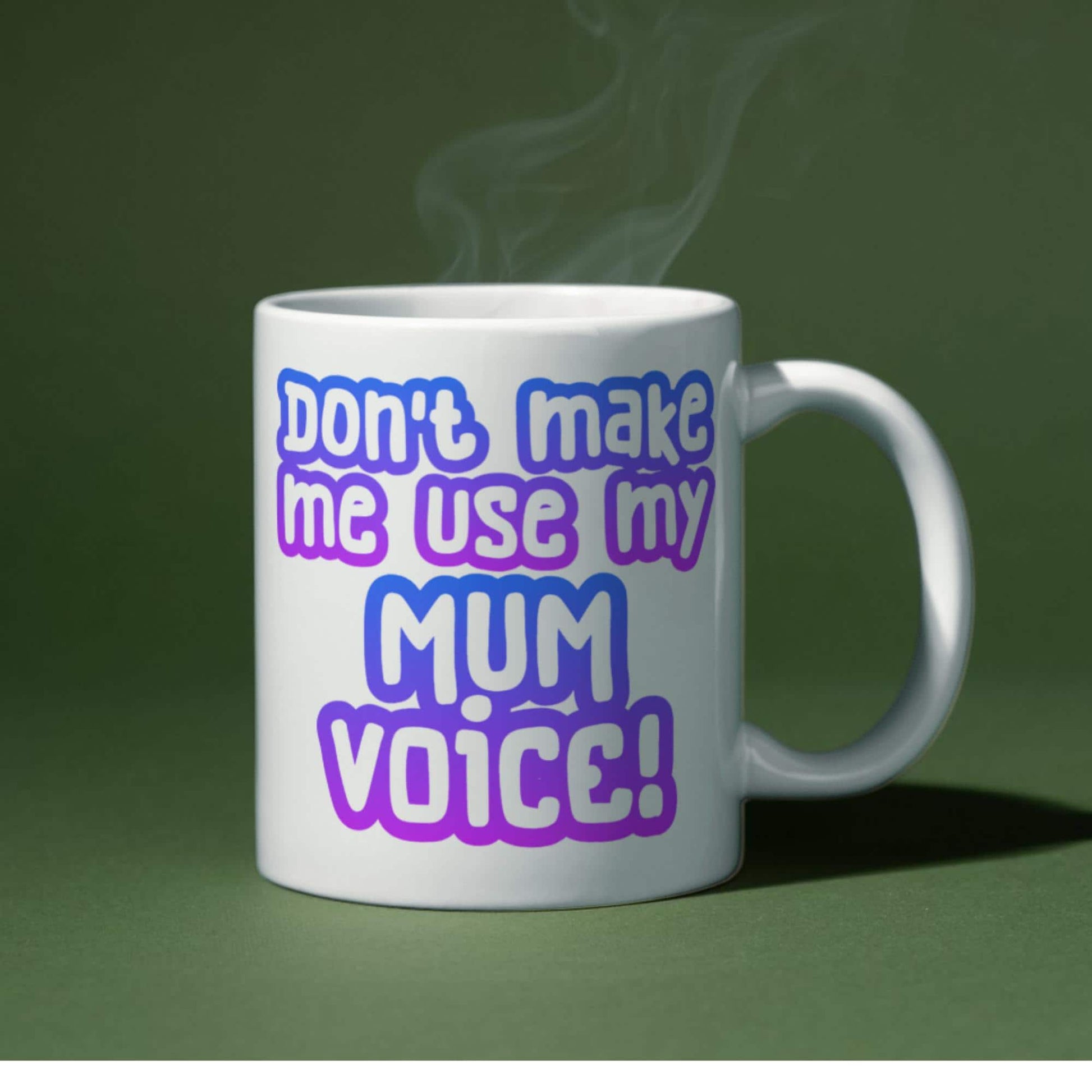 Mum Mug, Mother's Day Gift, Funny Mum Voice Cup, Gift for Mum