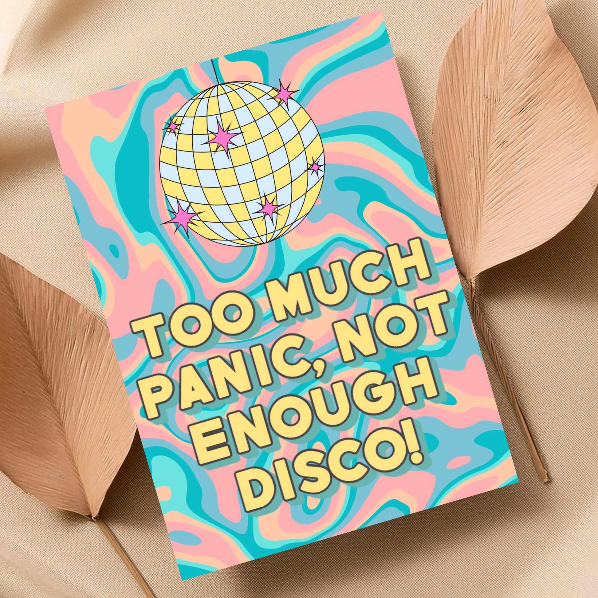 Panic At The Disco Inspired Poster, A4 Print, Fun Wall Art, Quirky Decor, Poster for Dorm, Song Lyrics