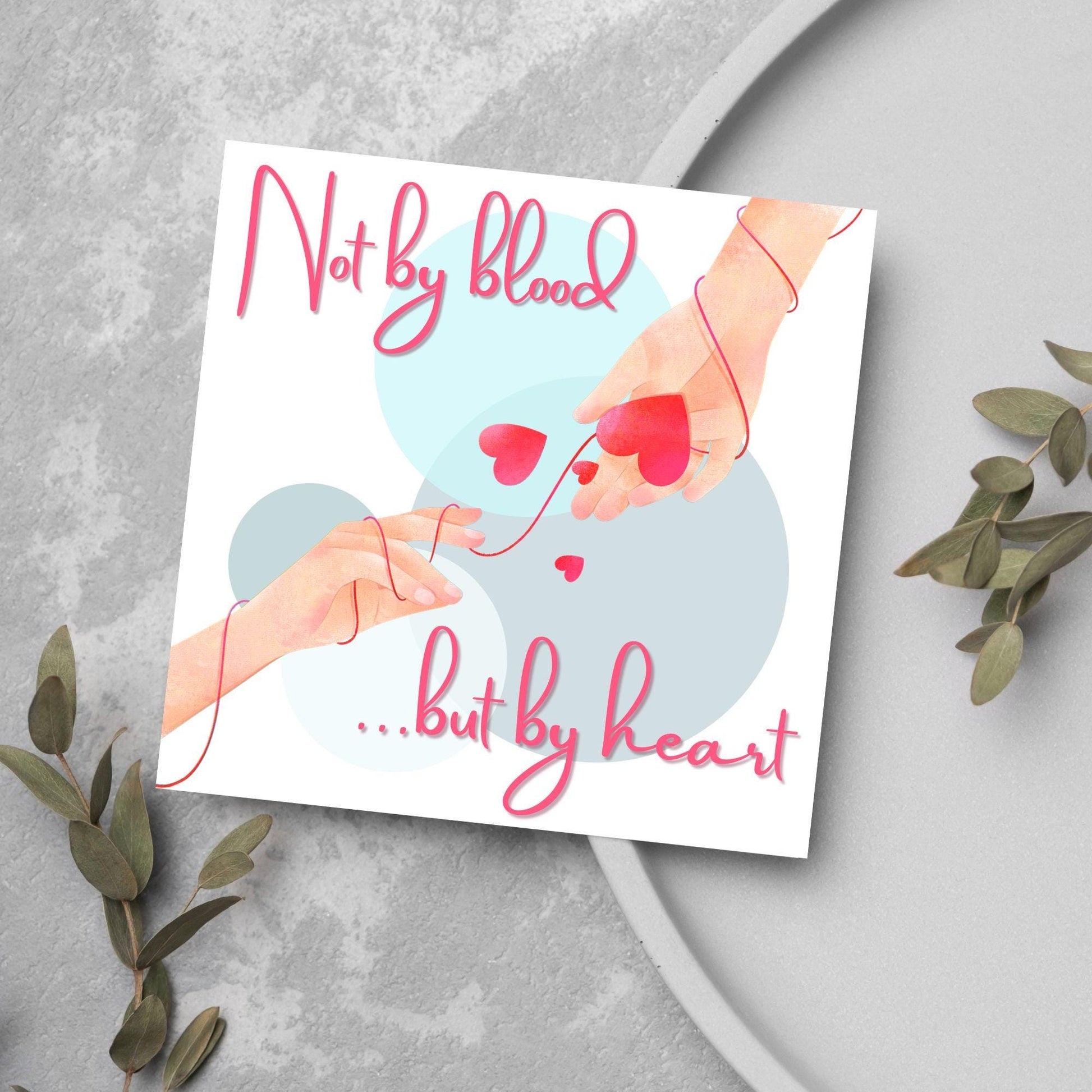 Stepmum Mother's Day Card, Happy Mother's Day, Card for Step Mother, Mam Card, Thanks Mum Card, Adopted Mum, Foster Mum