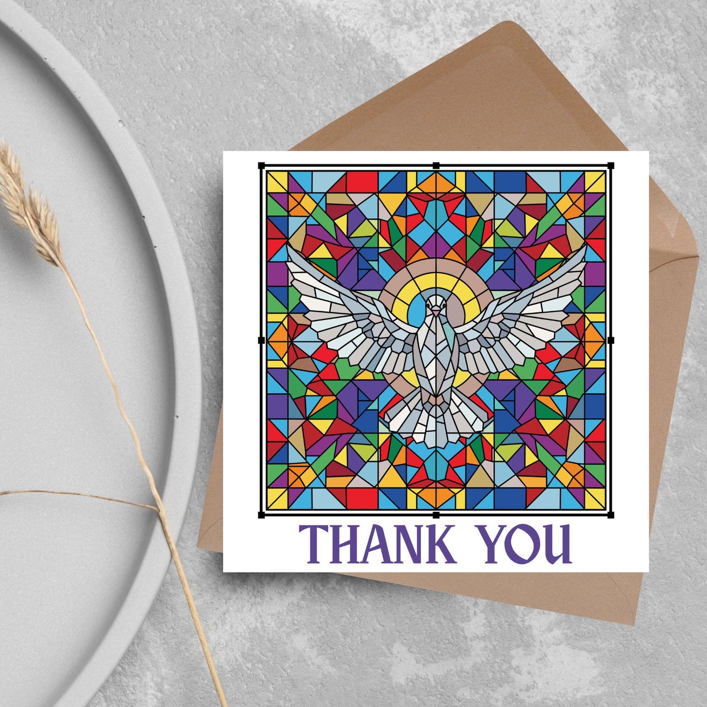 Thank You Card for Vicar, Card For Priest, Christian Thank You Card, Church Card, Wedding Ceremony Thanks, Funeral Thanks