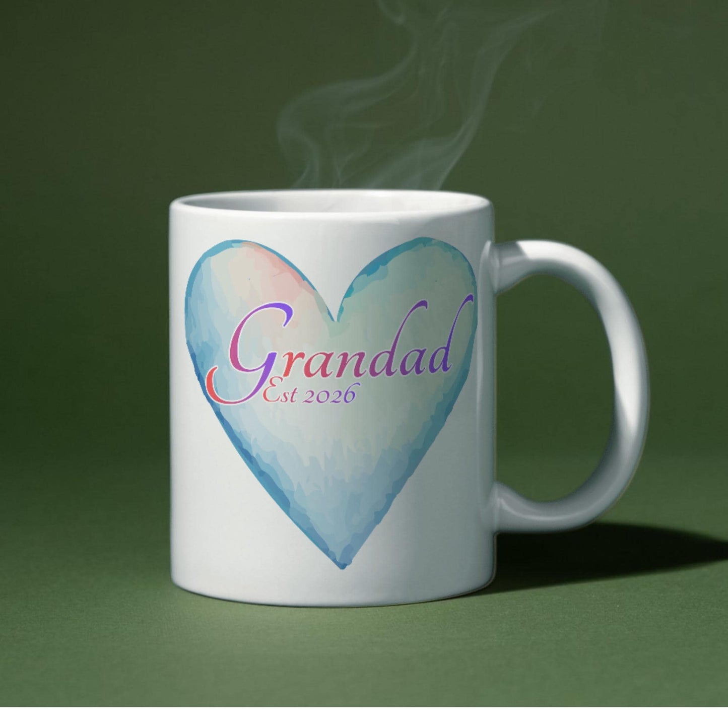 Personalised Grandma Mug, Lots of Custom Options, Grandpa, Grandad, Nanna, Nan, Gift for new Grandparent