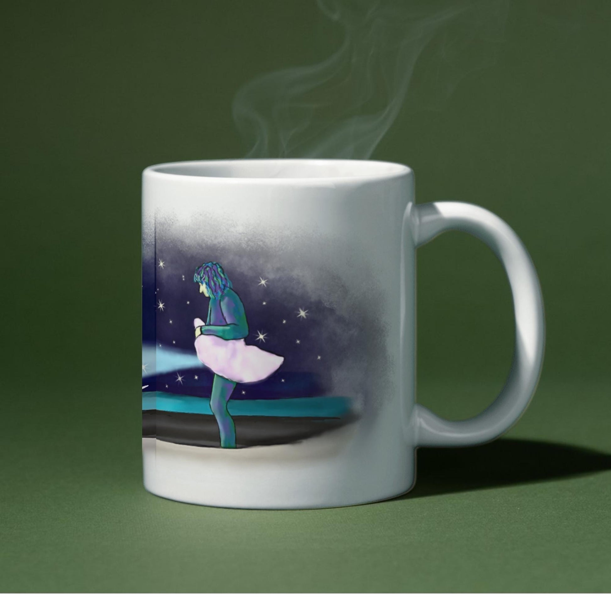 The Mighty Boosh Mug, Old Gregg Mangina Mug, Noel Fielding, Surreal TV, Birthday Gift For Boosh Fan