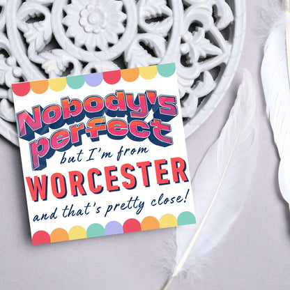 Any Town Personalised Card, Birthday Card, Congratulations Card, Any Occasion