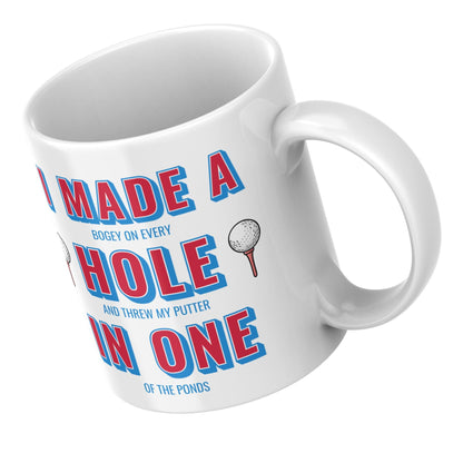 Custom Golf Mug, Great gift for Golfer, Personalisation option, Funny Golf Cup, Hole In One
