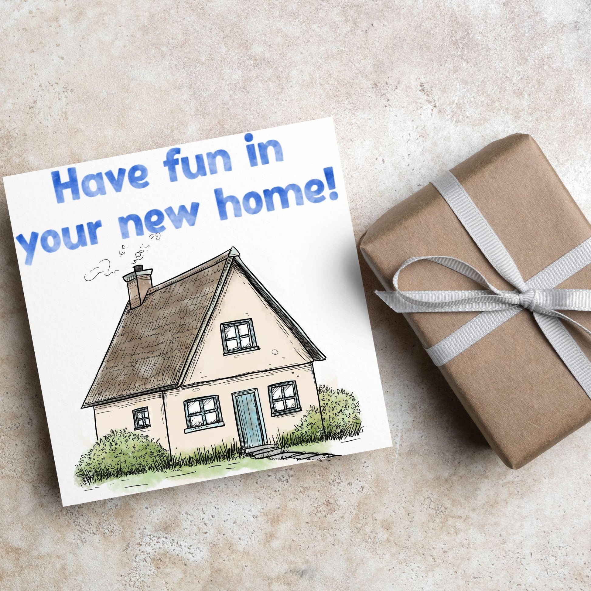 New Home card, Moving House, Elegant First Home card, New House card, Moving Card, Moving home card, Relocating card, Welcome Home Card