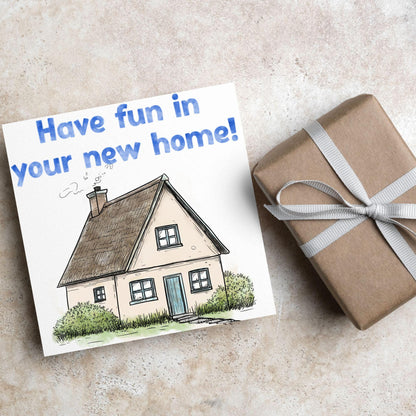 New Home card, Moving House, Elegant First Home card, New House card, Moving Card, Moving home card, Relocating card, Welcome Home Card