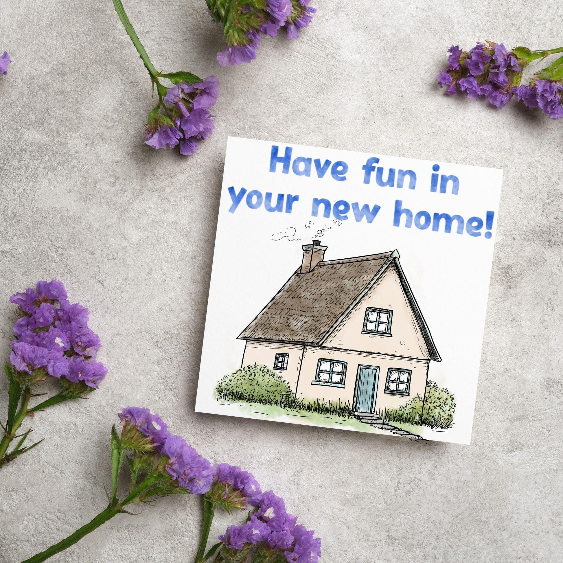 New Home card, Moving House, Elegant First Home card, New House card, Moving Card, Moving home card, Relocating card, Welcome Home Card