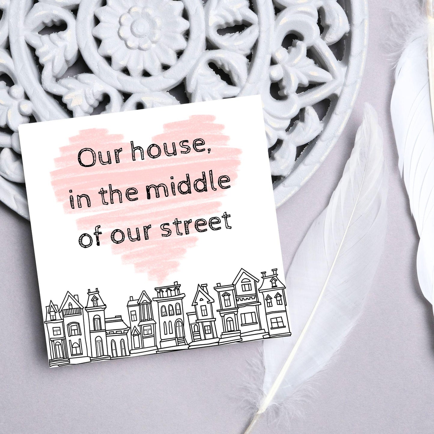 New Home card, Moving House, Elegant First Home card, New House card, Moving Card, Moving home card, Relocating card