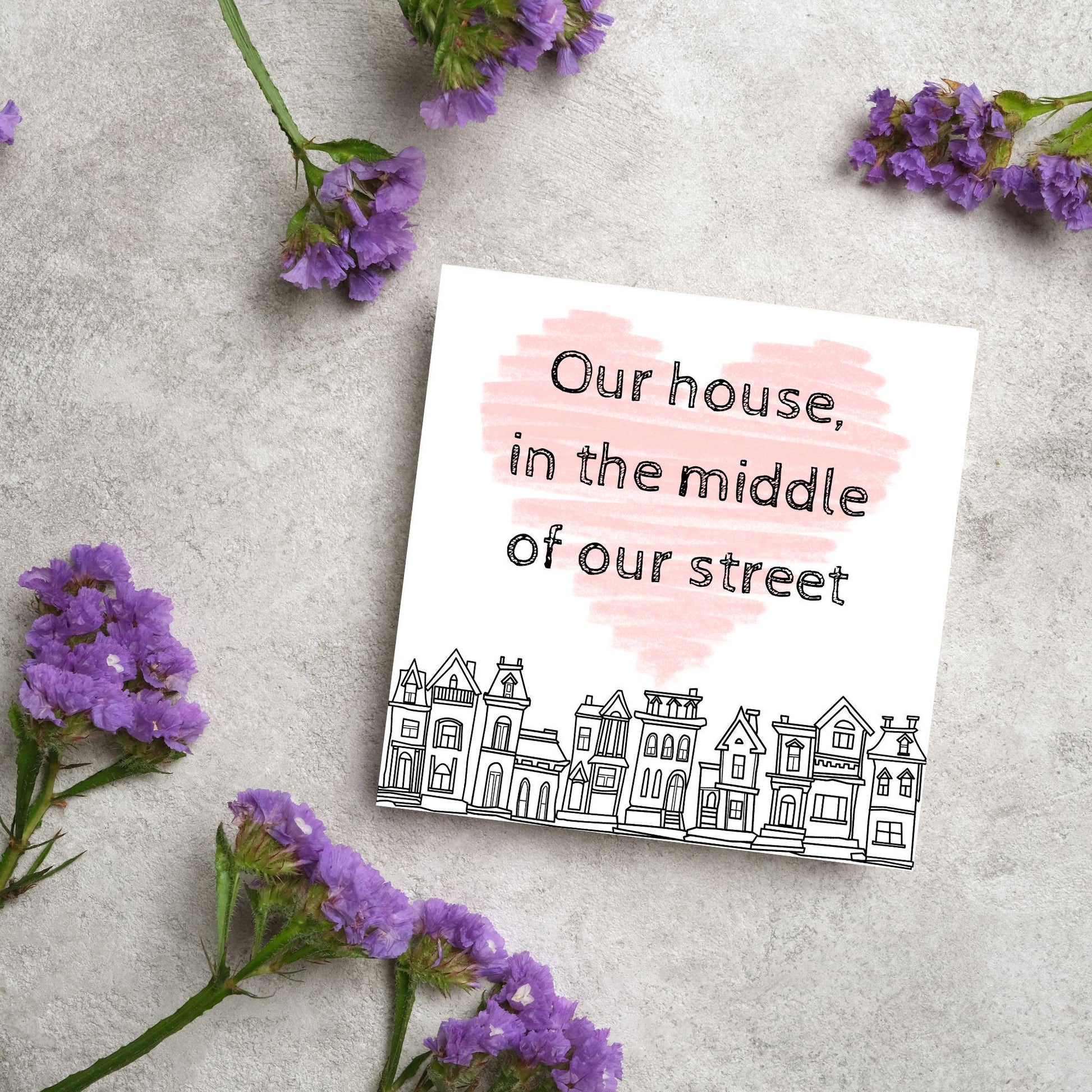 New Home card, Moving House, Elegant First Home card, New House card, Moving Card, Moving home card, Relocating card
