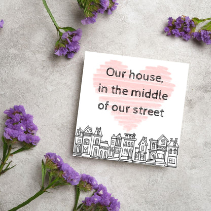 New Home card, Moving House, Elegant First Home card, New House card, Moving Card, Moving home card, Relocating card