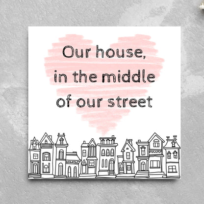 New Home card, Moving House, Elegant First Home card, New House card, Moving Card, Moving home card, Relocating card