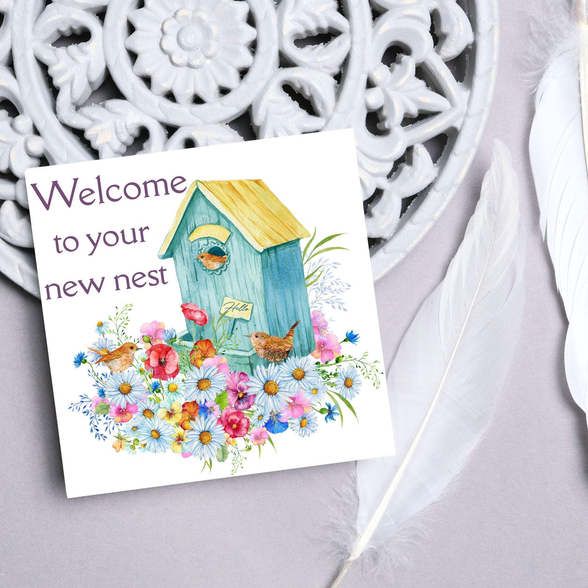 New Home card, Moving House, Elegant First Home card, New House card, Moving Card, Moving home card, Relocating card