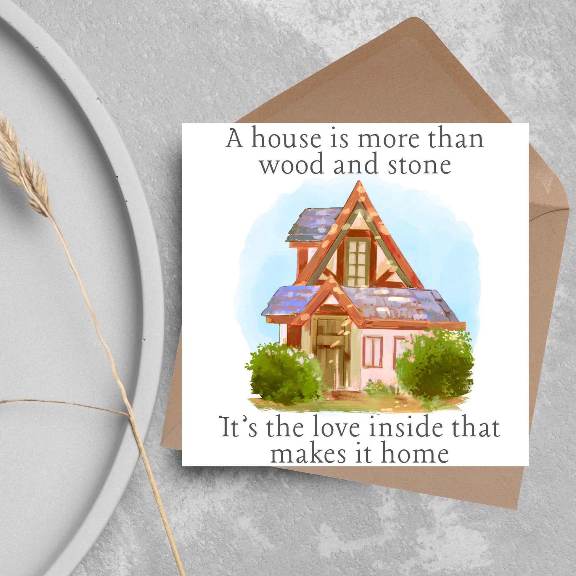 New Home card, Moving House, Elegant First Home card, New House card, Moving Card, Moving home card, Relocating card