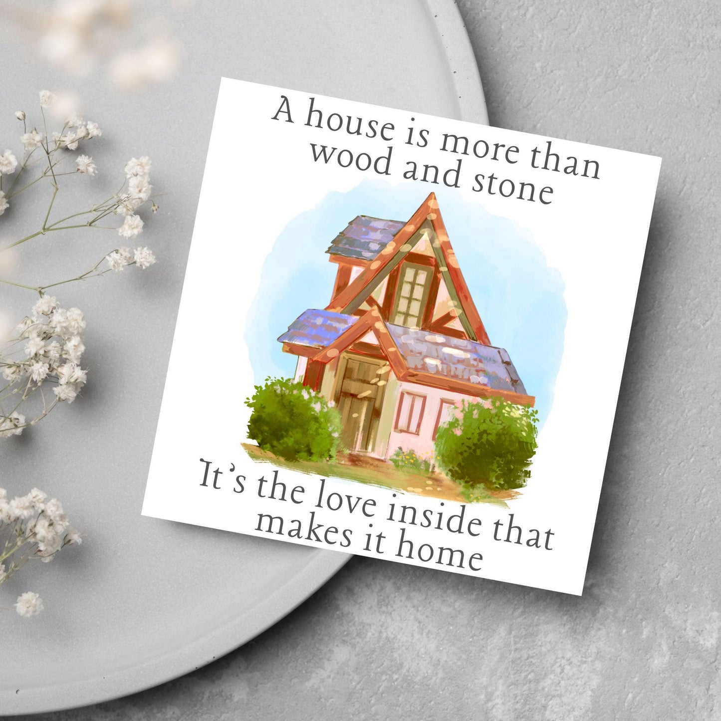 New Home card, Moving House, Elegant First Home card, New House card, Moving Card, Moving home card, Relocating card