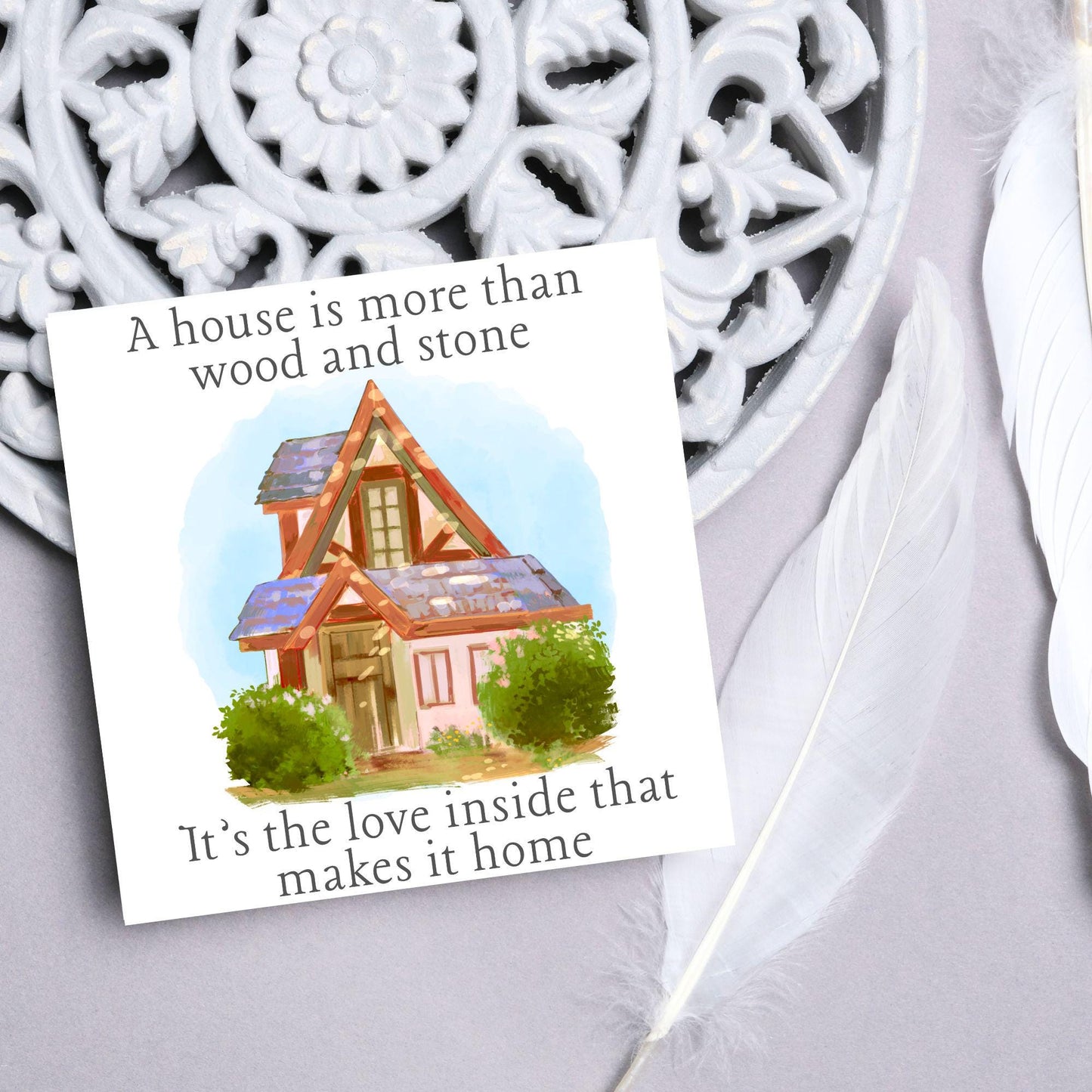 New Home card, Moving House, Elegant First Home card, New House card, Moving Card, Moving home card, Relocating card