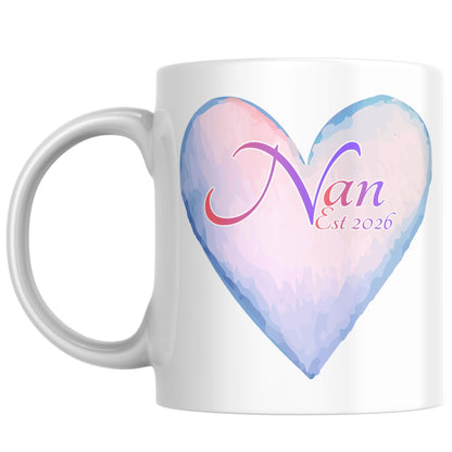 Personalised Grandma Mug, Lots of Custom Options, Grandpa, Grandad, Nanna, Nan, Gift for new Grandparent