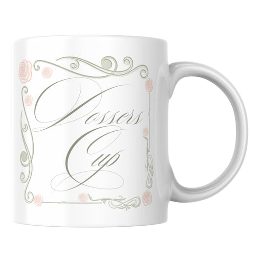 Dossers Cup, Traveller Mug, Rose Design Tea Mug for Non Travellers