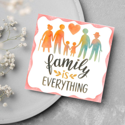 Congratulations on your Adoption Card, Adopted Child Card, New Family Greetings Card