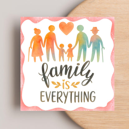 Congratulations on your Adoption Card, Adopted Child Card, New Family Greetings Card