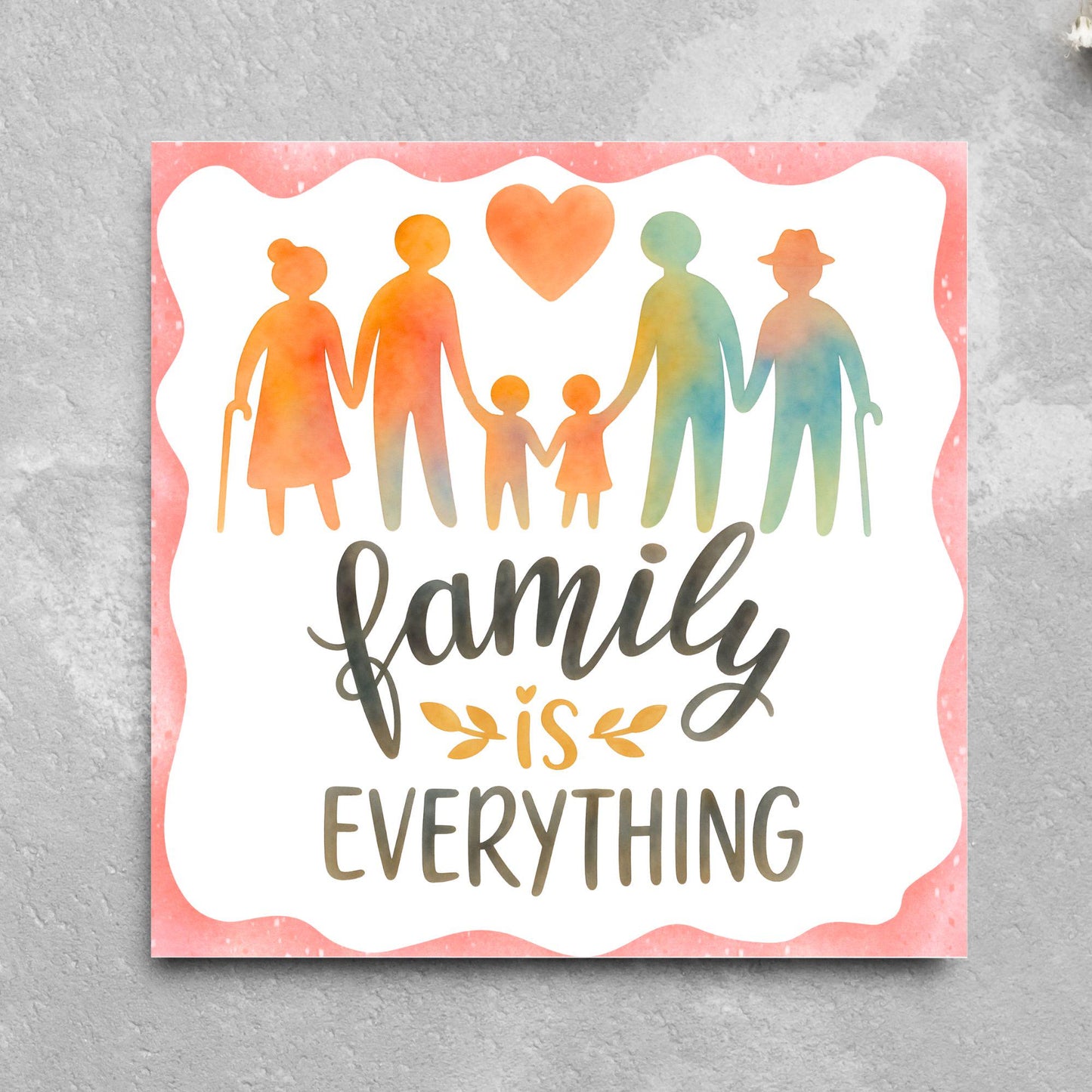 Congratulations on your Adoption Card, Adopted Child Card, New Family Greetings Card