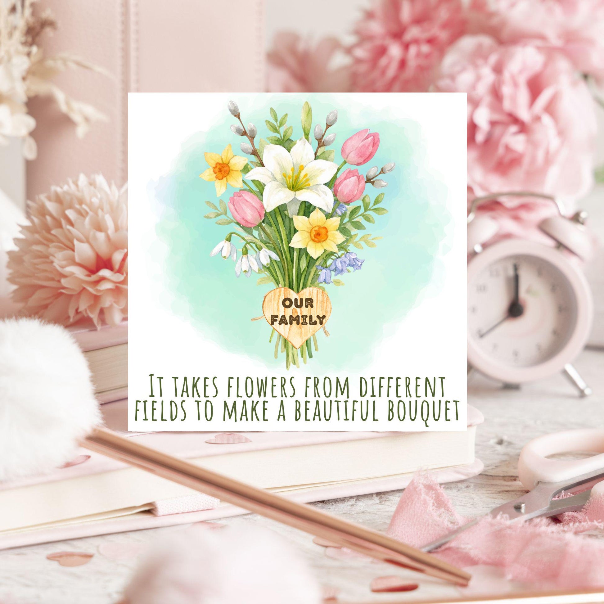Congratulations on your Adoption Card, Adopted Child Card, New Family Greetings Card