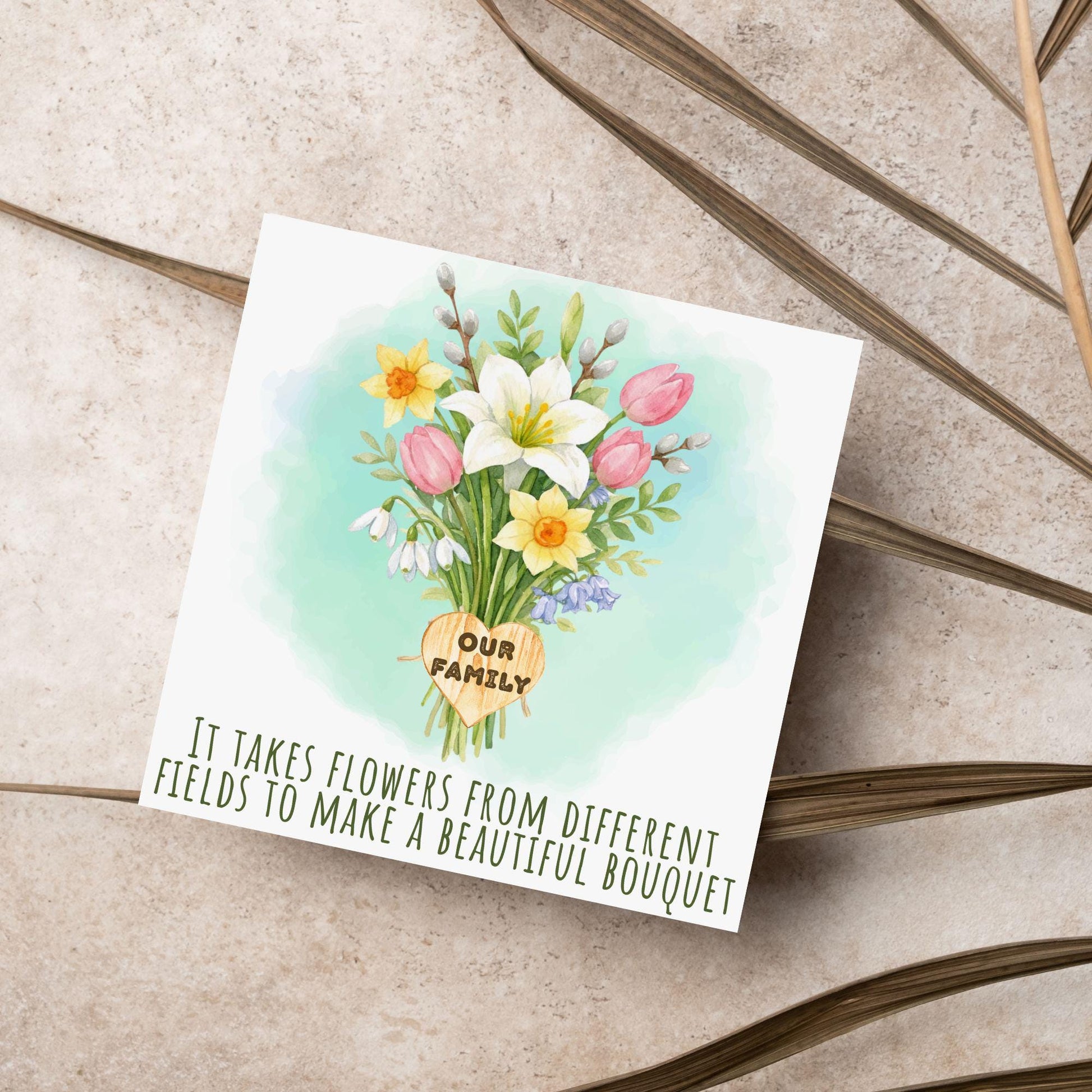 Congratulations on your Adoption Card, Adopted Child Card, New Family Greetings Card