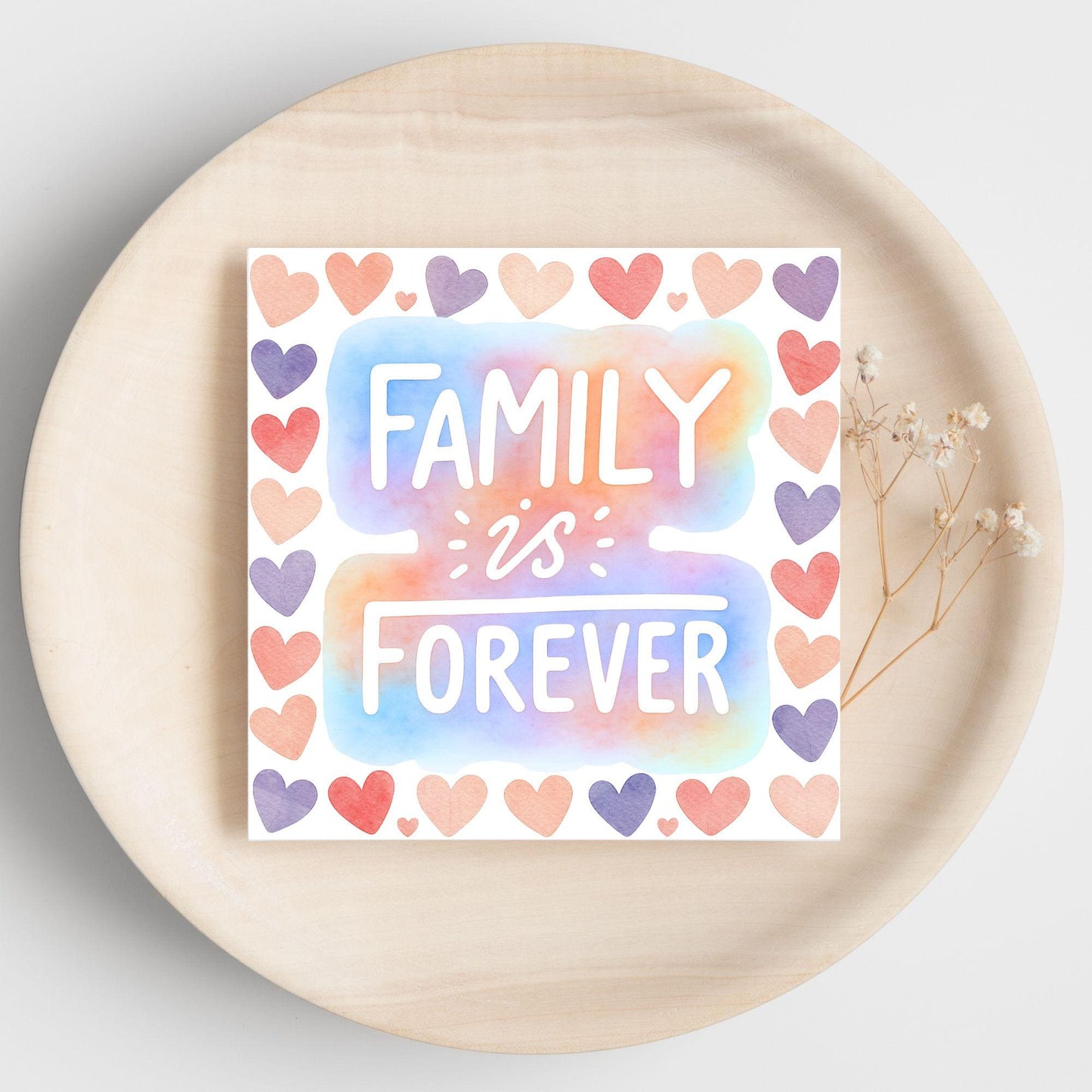 Congratulations on your Adoption Card, Adopted Child Card, New Family Greetings Card