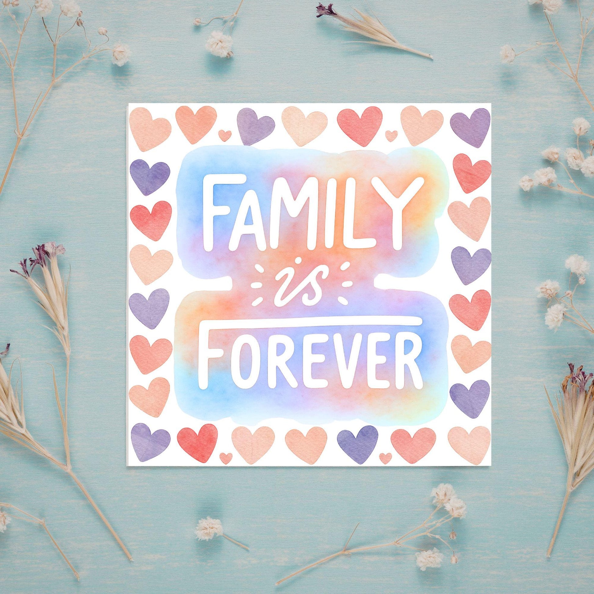 Congratulations on your Adoption Card, Adopted Child Card, New Family Greetings Card