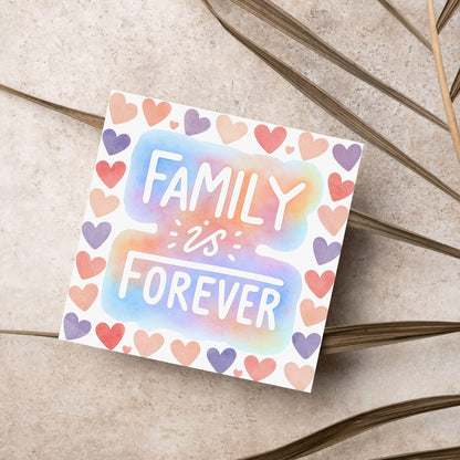 Congratulations on your Adoption Card, Adopted Child Card, New Family Greetings Card