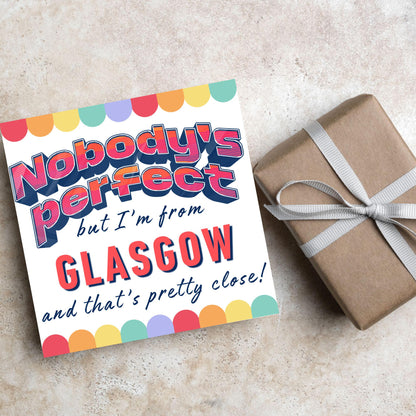 Any Town Personalised Card, Birthday Card, Congratulations Card, Any Occasion