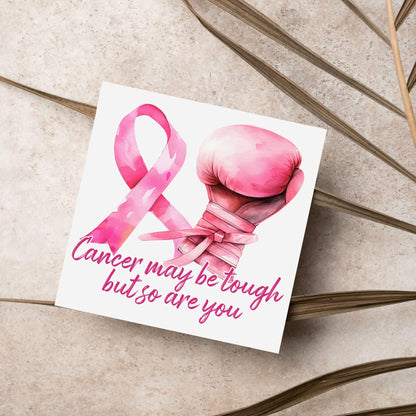 Encouragement Card for Cancer Patients, Cancer Support Card, We Are With You, Get Well Soon Card, Breast Cancer, Cancer Treatment