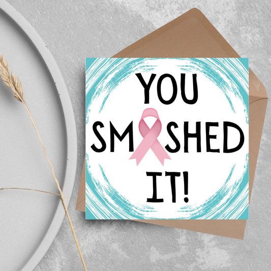 End of Treatment Card for Cancer Patients, Cancer Support Card, End of Chemo, End of Radiotherapy, Finished Treatment, Cancer Free