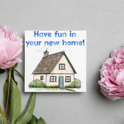 New Home card, Moving House, Elegant First Home card, New House card, Moving Card, Moving home card, Relocating card, Welcome Home Card